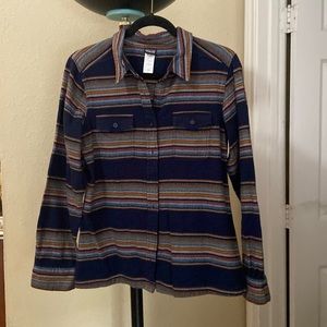 Patagonia Fjord Flannel Shirt Size 8